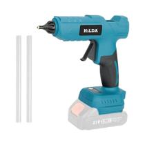 Pistola De Cola Quente Elétrica Sem Fio HILDA Com Bico De Precisão Para Bastão De 11 Mm Para Bateria