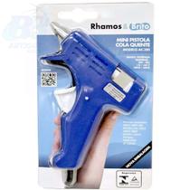 Pistola de Cola Quente Fina Rhamos e brito 8W/20W - AC-280 (Bastão de Cola Quente Fino 7,5mm) Pistola de Cola Quente Fina Rhamos e brito 8W/20W - AC-280 (Bastão de Cola Quente Fino 7,5mm)