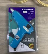 Pistola de Cola Quente LANMAX Bivolt 13 Watts para cola 12mm G2-40 Pistola de Cola Quente LANMAX Bivolt 13 Watts para cola 12mm G2-40