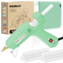 Pistola de cola quente ROMECH Full Size 60/100W Dual Power com 21 bastões Pistola de cola quente ROMECH Full Size 60/100W Dual Power com 21 bastões