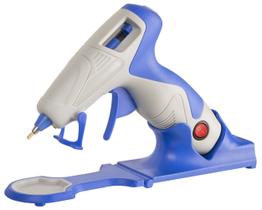 Pistola de Cola Quente Sem Fio artePunto - Bico Fino - 7mm 55w - Azul