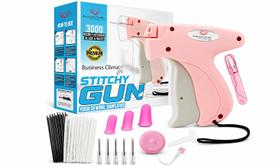 Pistola de Costura Business Climax para Roupas com Agulhas e Acessórios Pistola de Costura Business Climax para Roupas com Agulhas e Acessórios