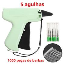 Pistola De Etiquetagem DIY Com 1000 Agulhas E 5 Pontas Para Marcação De Roupas E Etiquetas De Preço Pistola De Etiquetagem DIY Com 1000 Agulhas E 5 Pontas Para Marcação De Roupas E Etiquetas De Preço