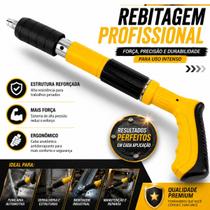 Pistola De Fixação Rebitador Industrial Manual Profissional Antiderrapante 5 Regulagens Drywall Pistola De Fixação Rebitador Industrial Manual Profissional Antiderrapante 5 Regulagens Drywall
