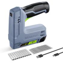 Pistola de grampos e pregos 2 em 1 sem fio WORKPRO 3,6 V 2,0 Ah