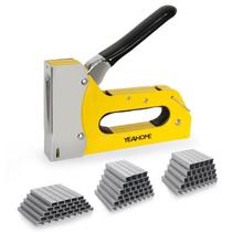 Pistola de grampos YEAHOME T50 Heavy Duty com 6000 grampos de 1/4-1/2 polegada Pistola de grampos YEAHOME T50 Heavy Duty com 6000 grampos de 1/4-1/2 polegada