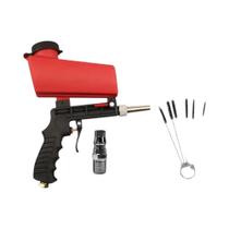 Pistola De Jateamento De Areia Pneumática 90psi Máquina Portátil De Pulverização De Tinta Por