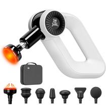 Pistola de massagem BOB AND BRAD D6 Pro Plus com amplitude térmica de 16 mm