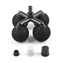 Pistola de massagem Falafale Falafale Massager Head com 4 bolas redondas