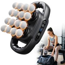 Pistola de Massagem HOTU 16 Cabeças Tecido Profundo 3 Modos 30 Níveis Pistola de Massagem HOTU 16 Cabeças Tecido Profundo 3 Modos 30 Níveis