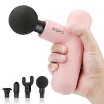 Pistola de massagem NEPQ SK6 Mini Fascial Portable Deep Tissue Rosa