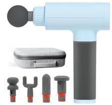 Pistola de massagem Sharper Image Powerboost com 5 acessórios