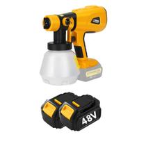 Pistola De Pintura 48v Com 2 Baterias Pistola De Pintura 48v Com 2 Baterias