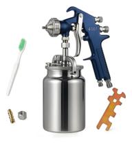 Pistola De Pintura Alta Produção 4001 Bico 1.8mm Sucção 70psi Pistola De Pintura Alta Produção 4001 Bico 1.8mm Sucção 70psi