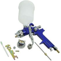 Pistola de Pintura Gravidade HVLP 2 Bicos 1,4 e 1,7 MM EVPPHVLP600-2B EVALD Pistola de Pintura Gravidade HVLP 2 Bicos 1,4 e 1,7 MM EVPPHVLP600-2B EVALD