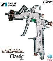 Pistola de pintura gravidade w-400 bellaria - sem caneca - ANEST IWATA