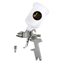 Pistola de Pintura HVLP Retoque 125ml Bico 0,8mm JP2000 JST