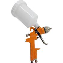 Pistola de pintura média produção HVLP bico 1,4mm caneca plástica - Intech - P827 Pistola de pintura média produção HVLP bico 1,4mm caneca plástica - Intech - P827