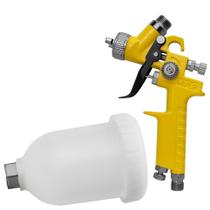 Pistola De Pintura Mini HVLP 4580 Por Gravidade Profissional H-2000 Copo 125ml Bico 0.8mm
