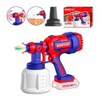 Pistola De Pintura Pulverizador De Tinta Sem Fio 20v 1000ml