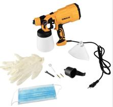 Pistola de pintura pulverizadora hvl 800ml 3 bicos 127 deko