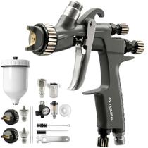 Pistola de Pintura Tilswall Pinto LVLP Kit com Bicos de 1,3/1,5/1,7 mm