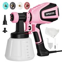 Pistola de Pintura VONFORN VF803 700W HVLP 110V Rosa
