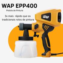 Pistola de Pintura WAP EPP400 400W Pulverizador Eletrico Alta Precisao para Tintas Vernizes e Seladores Pistola de Pintura WAP EPP400 400W Pulverizador Eletrico Alta Precisao para Tintas Vernizes e Seladores