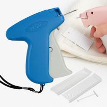 Pistola de Pregar Aplicar Tag Pin Fine Para Tecidos Finos e Delicado + 10 Mil Pinos 15mm
