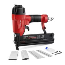 Pistola de pregos e grampeador de coroa WORKPRO Pneumatic 18GA 2 em 1