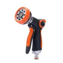 Pistola De Pulverização Ajustável De Alta Pressão Para Mangueira De Jardim, 8 Padrões De Jato De Pistola De Pulverização Ajustável De Alta Pressão Para Mangueira De Jardim, 8 Padrões De Jato De