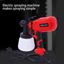Pistola Elétrica de Alta Pressão 32000RPM 550W para Pintura com Atomização - 800ml - 127V