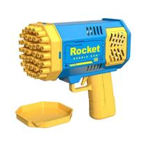 Pistola Elétrica de Bolhas de Sabão para Crianças - 40 Buracos - Automática
