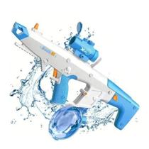 Pistola Elétrica Lançadora De Água Elétrica Shark Mk Azul