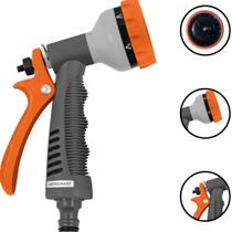 Pistola Esguicho 6 Tipos de Jato para Mangueira Jardim Regulável Tramontina