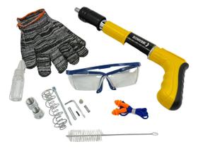 Pistola Finca Prego Arrebite Com Acessórios 1 Mm 30 Cm