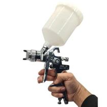 Pistola HVLP Golfield H827A Profissional para Pintura Automotiva, Bico 1.4mm, Copo 600ml Pistola HVLP Golfield H827A Profissional para Pintura Automotiva, Bico 1.4mm, Copo 600ml