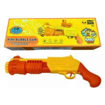 Pistola Lança Bolha Sabão Brinquedo Maquina Bolha De Sabão