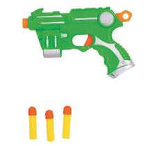 Pistola Lança Dardos Arminha Tipo Nerf 3 Dardos