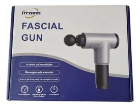 Pistola Massageadora Átomo Fascial Gun 6 Níveis Pistola Massageadora Átomo Fascial Gun 6 Níveis