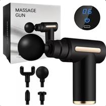 Pistola Massageadora Portátil para Alívio de Dores Musculares