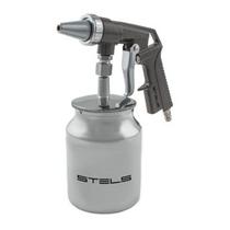 Pistola para jateamento, tanque baixo, alimentacao por succao, rosca 1/4pol., 1pc // stels Pistola para jateamento, tanque baixo, alimentacao por succao, rosca 1/4pol., 1pc // stels