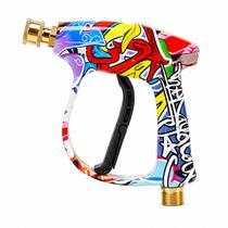 Pistola para lavadora de alta pressão Javneo 4000 PSI entrada M22 conexão rápida Pistola para lavadora de alta pressão Javneo 4000 PSI entrada M22 conexão rápida
