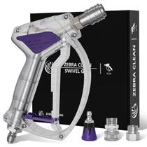 Pistola para Lavadora de Alta Pressão Zebra Clean SG28 4060 PSI com Giro 360 Pistola para Lavadora de Alta Pressão Zebra Clean SG28 4060 PSI com Giro 360