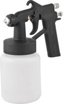 Pistola para pintura ar direto 1,2mm 2,3 pcm caneca plástica 750 ml pdv90 - Vonder