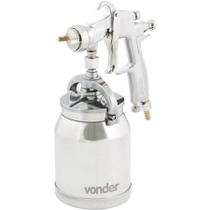 Pistola para Pintura com Caneca em Alumínio Tipo Sucção Psv 200 - Vonder