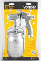 Pistola para pintura com caneca em alumínio tipo sucção PSV 200, VONDER