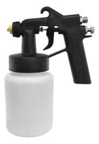 Pistola Pintura Ar Direto Compressor Tufão 600Ml Profissiona