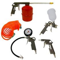 Pistola Pintura Conjunto Ar Kt1000 Intech Pistola Pintura Conjunto Ar Kt1000 Intech