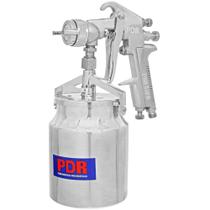 Pistola Pintura Pneumática Funilaria Têxteis Veicular Bico 1.6mm PDR